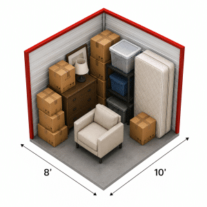 8x10 Locker Rental